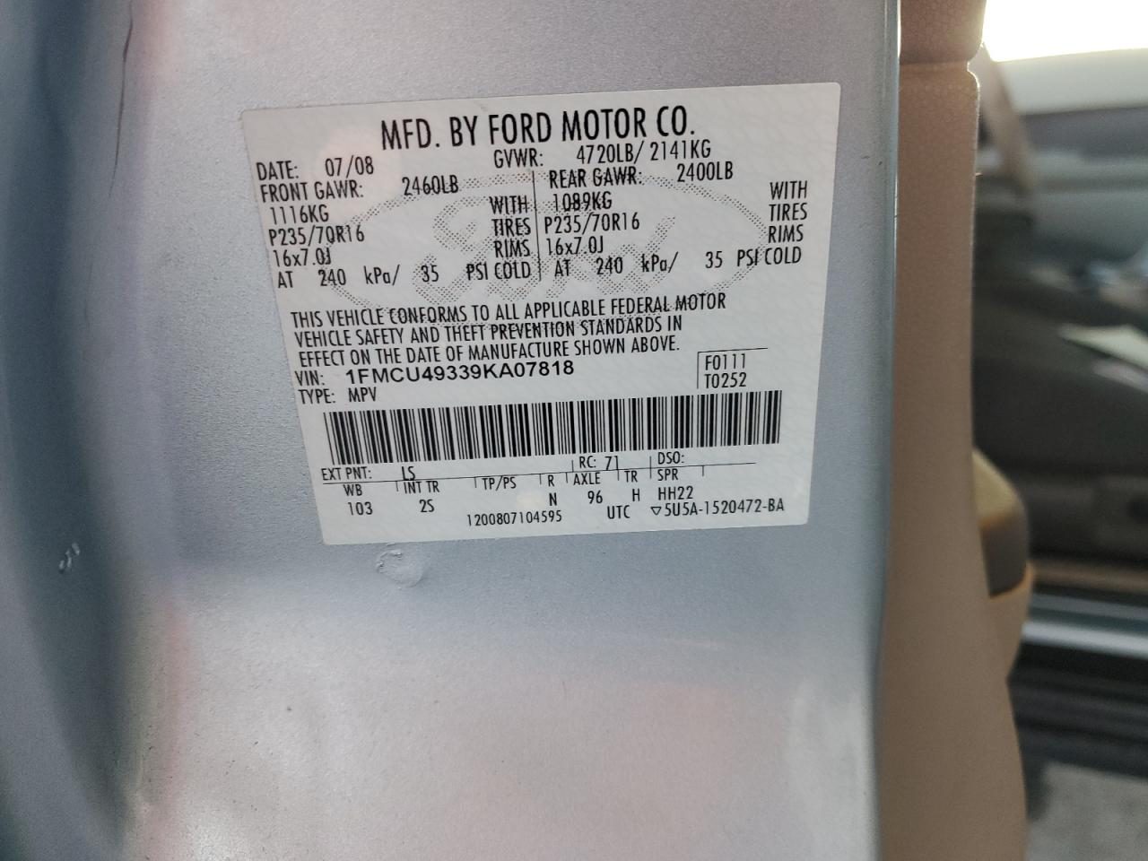 Ford Escape Hybrid Image 4