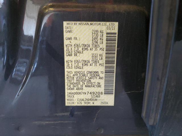 Nissan Frontier S Image 11