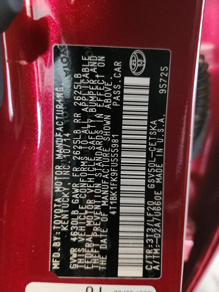 Toyota Camry Xse Image 5