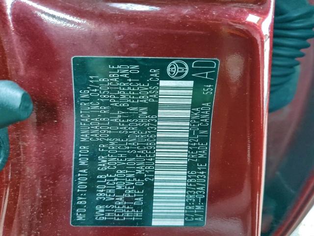 Toyota Corolla Base Image 11