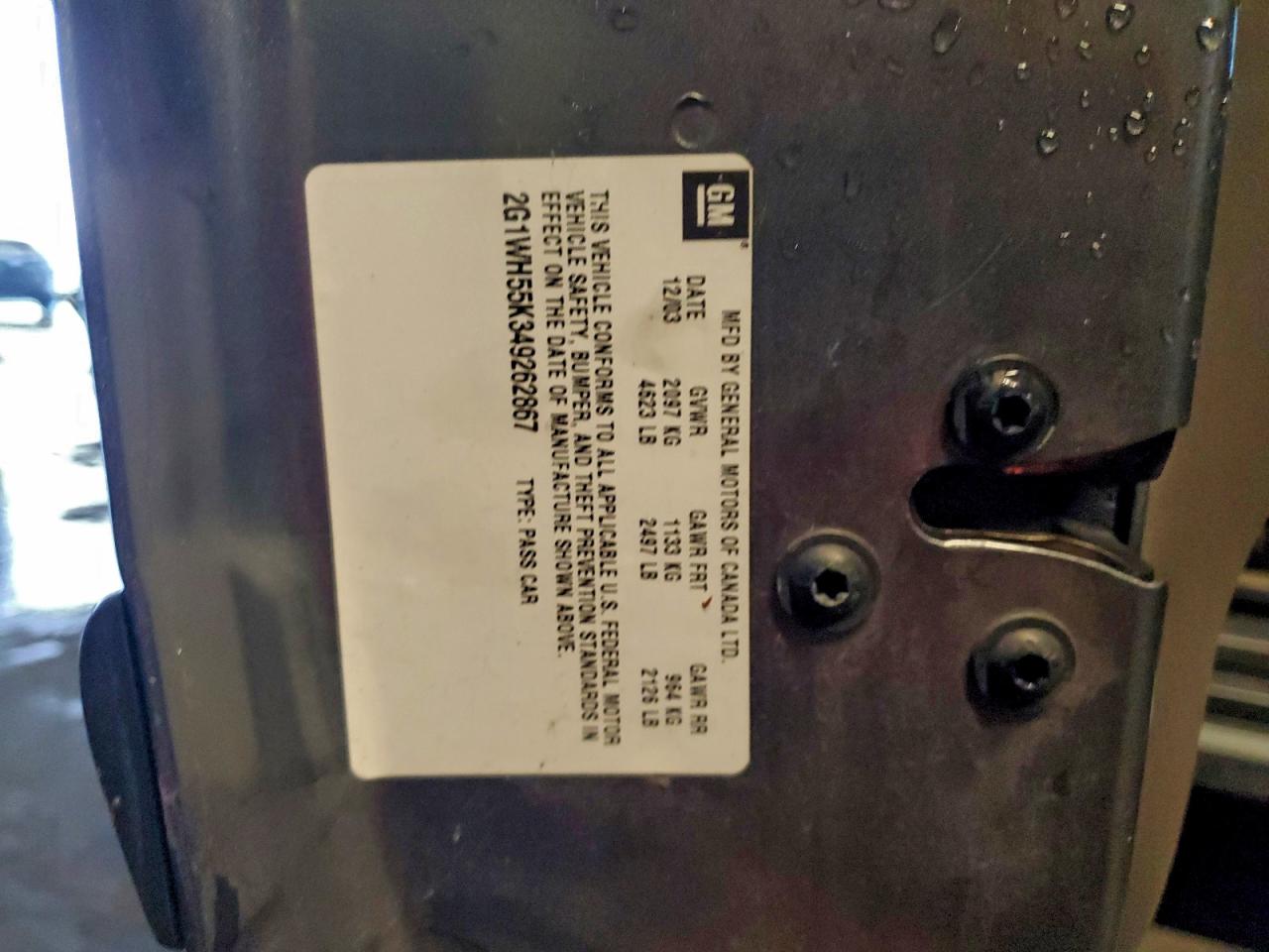 Chevrolet Impala Ls Image 3