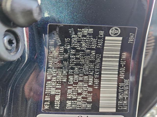 Toyota Camry Le Image 8