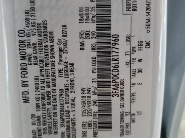 Ford Fusion Sel Image 8