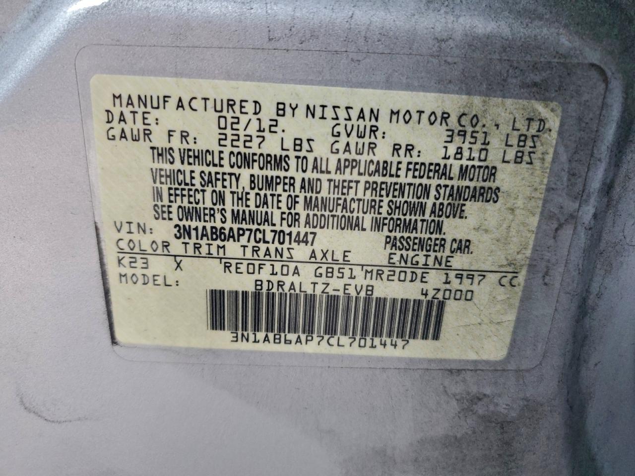 Nissan Sentra 2.0 Image 9