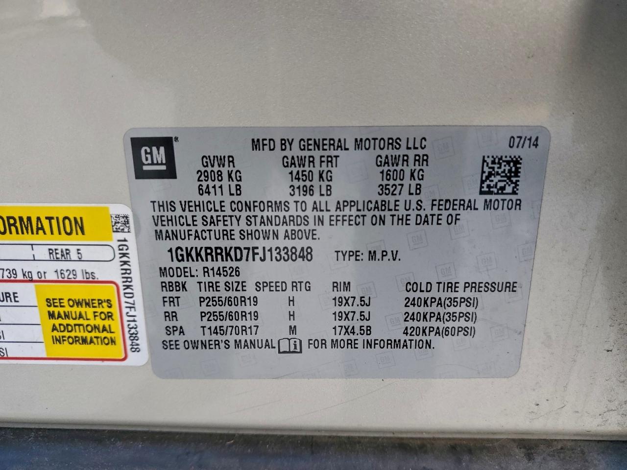 GMC Acadia Slt-1 Image 11