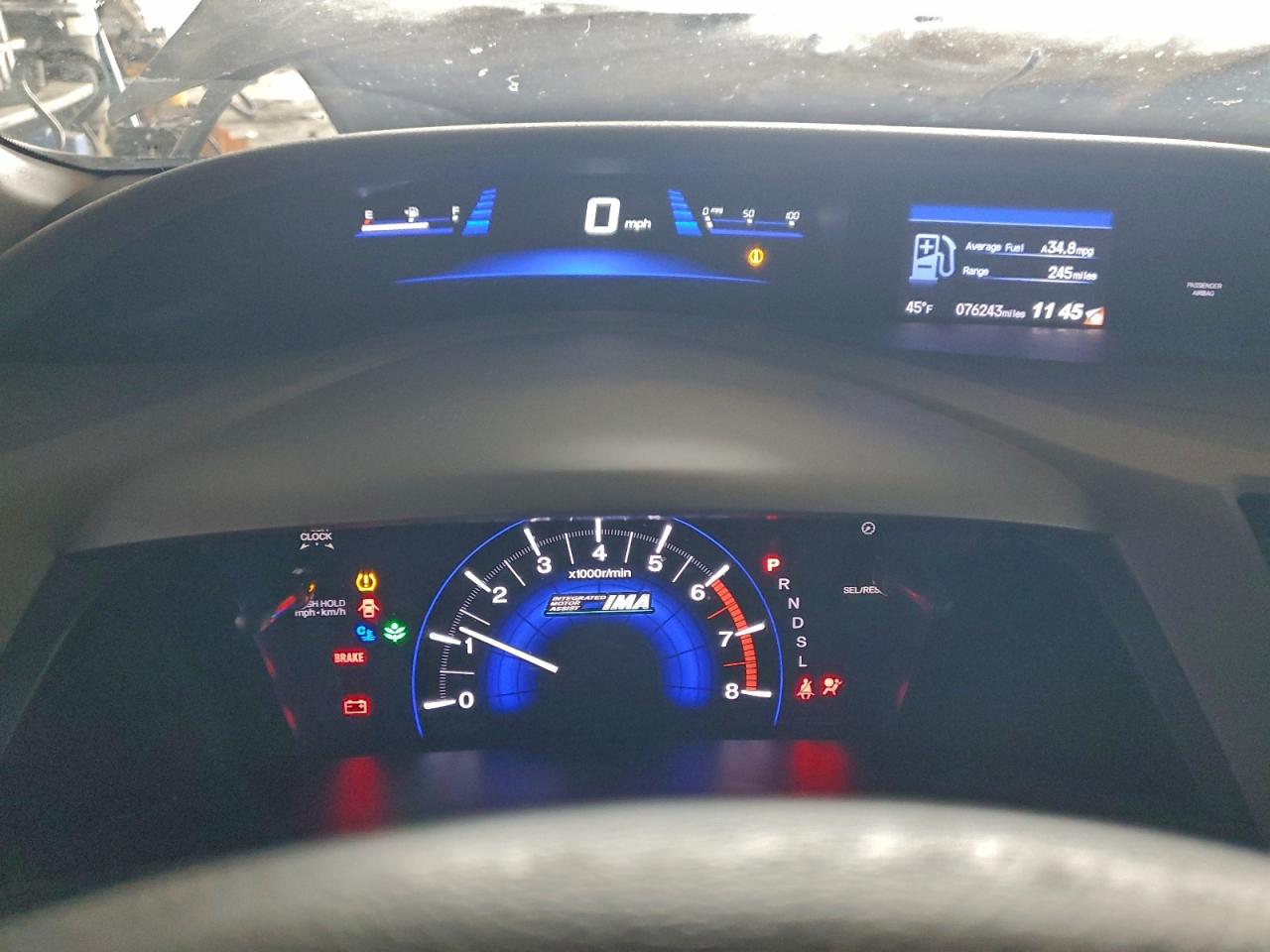 Honda Civic Hybrid Image 10