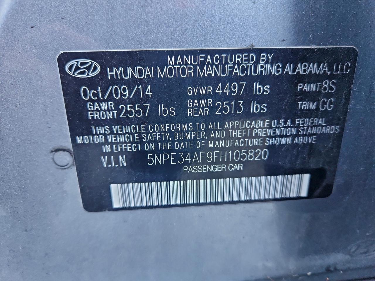 Hyundai SONATA Sport Image 6