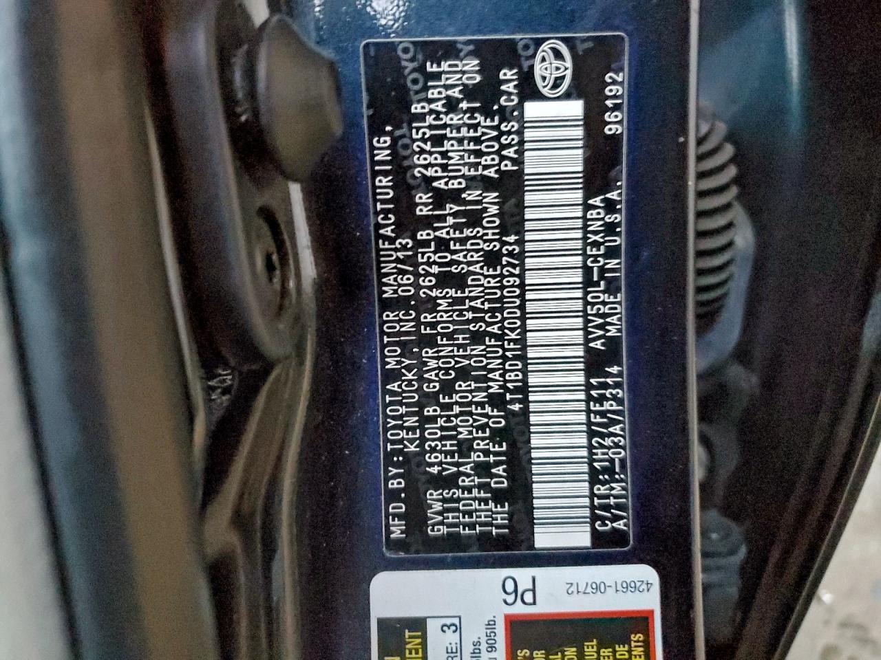 Toyota Camry Hybrid Image 5