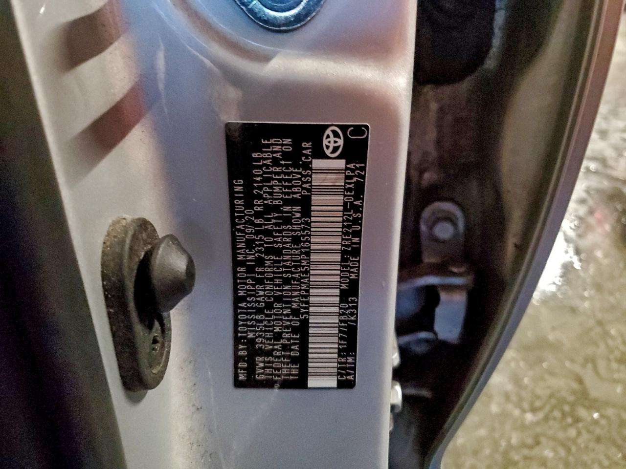 Toyota Corolla Le Image 12